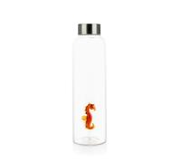 Balvi Bottiglia Sea Horse per l'acqua 0,5L antigoccia in Acciaio Inox Ideale da Tenere in Ufficio o s