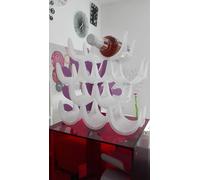 Cantinetta Scaffale Portabottiglie Vino 10 bottiglie in plastica componibile