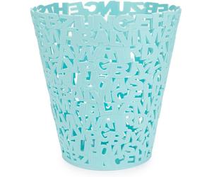Balvi Cestino getta carta Letters turchese plastica lettere 27859