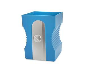 Balvi Cestino getta carta Sharpener temperino azzurro plastica 27263
