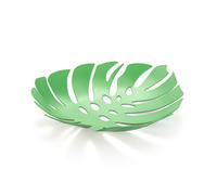Balvi Cesto frutta vassoio Monstera verde metallo 30 cm cod.27624