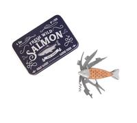 Balvi Coltellino multiuso Wild Salmon Forbici, cacciaviti, apribottiglie, coltello e cavatappi Metall