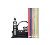 Balvi Fermalibri London Colore nero Resistente e antiscivolo Metallo