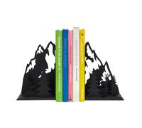 Balvi Fermalibri Mountains Colore Nero Rappresenta Un Paesaggio Montano Metallo