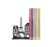 Balvi Fermalibri Paris Colore nero Resistente e antiscivolo Metallo