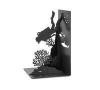 Balvi Fermalibri Scuba Colore Nero Immersione nelle profondità dell’Oceano Metallo