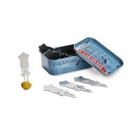 Balvi Forchettina aperitivo Conserverie Calamars Design retrò di calamari in scatola Latta/inox