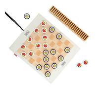 Balvi Gioco da Tavolo Dama Damakis Gioco Classico della Dama con Un Design Originale Ispirato al sush