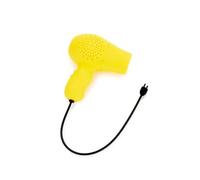Balvi Infusore tè ElectriciTEA Colore Giallo A Forma di asciugacapelli Silicone
