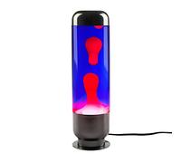 Balvi Lampada Lava Capsule Colore Viola/Rosso Design Moderno e Sofisticato per Decorare Alluminio/CRI