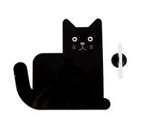 Balvi Lavagna frigo Magnetica Meow Colore Nero Pianificazione Supporto Ideale per i promemoria, Lista