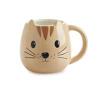 Balvi Mug Kitty Colore Arancione Tazza a Forma di Testa di Gatto capacità 400ml Adatta per lavastovig
