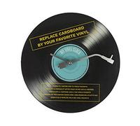 Balvi Orologio da Parete Soundtracks Colore Nero Esclude Vinile Aggiungi Il Tuo LP del Disco preferit