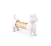 Balvi P stuzzicadenti & saliera e pepiera Cat Colore Bianco a Forma di Gatto Acrilico