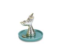 Balvi Porta Anelli Nayade Colore Oro Un Supporto Diverso per i Tuoi Gioielli, con Un Design di Sirena