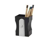 Balvi Porta matite Sharpener Colore Nero Mantenere la scrivania organizzata Originale e Divertente a