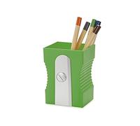 Balvi Porta matite Sharpener Colore Verde Organizza la Tua scrivania Originale e Divertente a Forma d