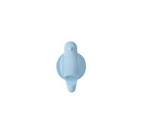 Balvi Porta spazzolino da Denti Birdie Colore Azzurro Ventosa a Forma di Uccellino Silicone