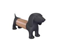 Balvi Porta stuzzicadenti Teckel Colore Grigio a Forma di Cane Acrilico/plastica PVC