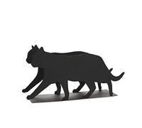 Balvi Portariviste Feline Colore Nero Pratico e Decorativo a Forma di Gatto Ferro 21,5 cm