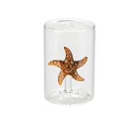 Balvi Saliera Starfish Colore Ambra con Stella Marina Borosilicato