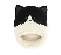 Balvi Scaldapiedi Kitty Frac Colore Nero e Bianco Un Gatto Che Ti Tiene al calduccio Poliestere 20x33
