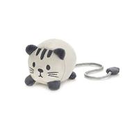 Balvi Segnalibro Fluffy Kitty Colore Grigio Segnalibro Divertente a Forma di Gatto Poliestere