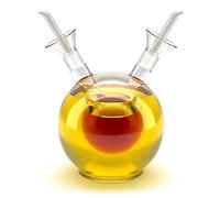 Balvi - Sfera oliera Doppia. Oliera sferica per Olio e aceto di 125 ml in Vetro. Sistema antigoccia