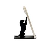Balvi Supporto per Smartphone Puppy Colore Nero Bluetooth per Il Cellulare Metallo