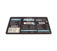 Balvi Tappeto da Cucina New York Imbottito e Facile da Pulire Plastica 99x51 cm