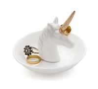 Balvi - Unicorn Porta Anelli in Ceramica. Vassoio per Anelli e Gioielli. Realizzato in Ceramica. Form