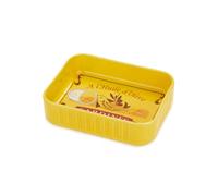 Balvi Vassoio Snack Conserverie Sardines Colore Giallo Design retrò di Sardine in Scatola Ceramica