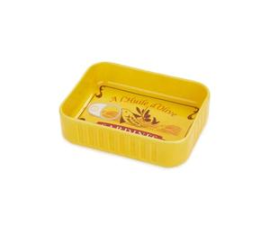 Balvi Vassoio Snack Conserverie Sardines Colore Giallo Design retrò di Sardine in Scatola Ceramica