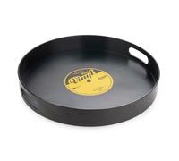 Balvi Vassoio Vinile Colore nero Disegno vintage disco in vinile Nylon 34,5 cm