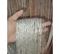 Balwungsig Lwenbga - 2 tende a fili glitterate per porte, porte, armadi, divisori, dense, per finestra, camera da letto, da appendere, decorative, con nappe