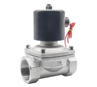 BALYDLUL 1-1/2" elettromagnetica di potere basso dell'acciaio inossidabile IP65 AC230V dell'elettrovalvola a solenoide (NBR-SEAL_110VAC_NORMALLY APERTO)