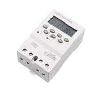 BALYDLUL Interruttore orario Digitale programmabile 220VAC 25A Automatico 24 Tempi ON off Timer elettronico Multifunzionale DIN Rail MT66