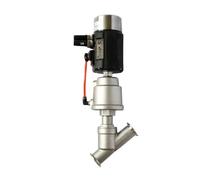 BALYDLUL Posizionatore pneumatico valvola a sede angolo di controllo valvola intelligente positionerand pneumatico Angolo sede valvola (DN50, SALDATURA 1500)