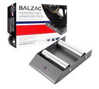 BALZAC Cavalletto Alza Moto | Pedana Con Rulli per Ruota Posteriore | Universale | Semplice da Utilizzare |