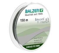 Balzer Iron Line 8 moduli di pesca intrecciata verde., verde