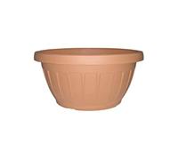 Bama 30097 Terra 15 - Vaso da fiori, Marrone, diametro 15 cm
