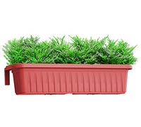 Bama 30225 Fioriera Rondine di 80 cm, Terracotta