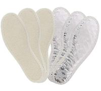 Bama Alutherm Airtech, Soletta Interna: Unisex-Adulto, Bianco, Confezione da 3, 41 EU Schmal