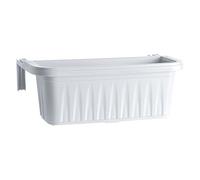Bama Fioriera balconetta Rondine 50x20x18,5 cm con riserva d'acqua Bianco