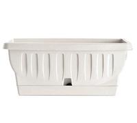 Bama Fioriera, Natura, in Resina, Bianco, 80 cm