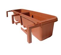 Bama Fioriera, riserva d'Acqua, Rondine, in Resina, Terra, 80 cm