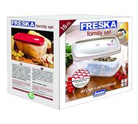 Bama FRESKA Set contenitori per Alimenti, Assortiti, 15 Pezzi