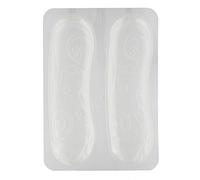 Bama Gel-Fersenhalter, Solette Unisex-Adulto, Trasparente (Transparent), Taglia Unica
