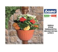 Bama Gerla Style Terracotta Set 2 pezzi cm 26x14x16h lt 5 BM30611