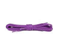 Bama Lacci per scarpe rotondi in cotone cerato, resistenti, con rivestimento impermeabile, diverse lunghezze da 60 cm a 150 cm, per calzature quotidiane e intelligenti, Viola, 90 cm - 36 inch - 5 to 6